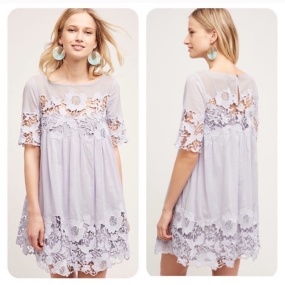 Anthropologie Magnolia Lace Dress